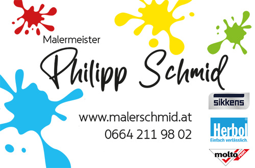 Banner Malermeister Philipp Schmid